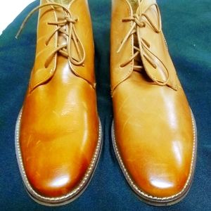 Genuine leather dress boot